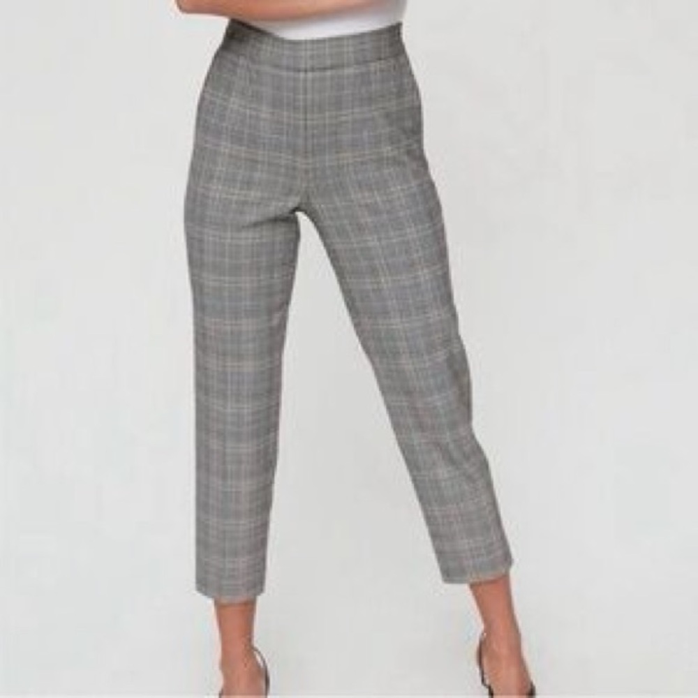 Babaton Conan Gray Plaid Men’s Dress Pants